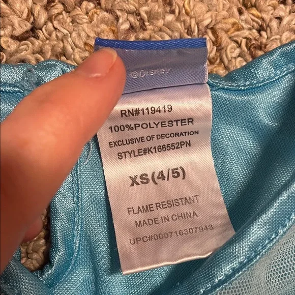 🍀6/$20 Disney Blue Frozen Elsa Dress/Nightgown - Picture 3 of 9